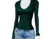 Green Autumn Outfit