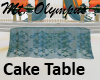 Mt. Olympus Cake Table