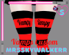Vampy Custom Socks