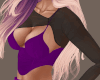 Duo-Tone Top VioletBlack