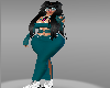 conjunto verde