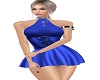 sexy royal mini dress