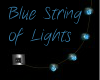 ! STRING OF BLUE LIGHTS