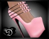 {D} Pretty In Pink Heels