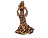 Leopard Elegant Gown