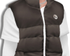 Brown Puffer Vest