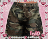 🎀 camo shorts