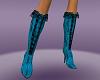 Boots Blue Lace