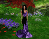 abito da sera violet 