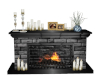 C.S Black Fireplace