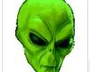 Green Alien Head