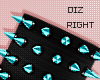 !!D Ankle SpikeTeal R