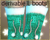 winter green boots L