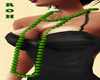 HEPBURN necklace green