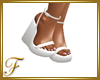 F: Sandals White