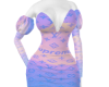 Lv pastel dress puff