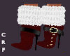 CRF* Deep Red Boots