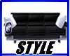 [G]BLACK STYLE COUCH