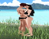 Animated Beach Kiss