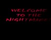 welcome to Nightmare mat
