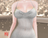 梅 NY silver dress