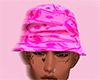 Pink money hat