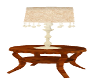 Country Lamp End Table