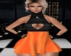 RL - Orange Heart Dress