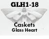 Caskets Glass Heart