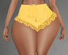 Lace shorts gold