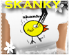 *S* Skanky Chick White