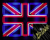 neon UK flag