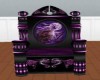 Small Purple Wolf Throne