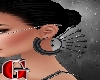~S Reco Earrings-Black