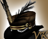 Steampunk Feather Hat