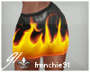 f. Flames | Skirt | XXL