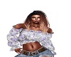 Emily Purp Floral Top