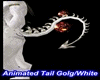Animated Tail Gold/White