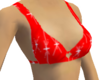 [W]Red Snowflake Top