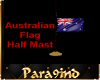 P9)Aussie Flag Half Mast