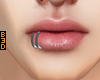 ♔ Double Lip Piercing