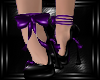 b purple maleficent heel