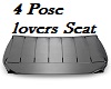 4 Pose Lovers Seat