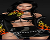 Cool Diva Flame Jacket Black Outfit