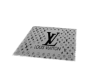 LV fur rug