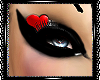 Goth Heart makeup