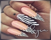 S! French Zebra Nails