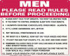 rules for men