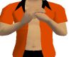 orange with blk  shirt