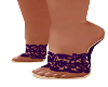 Putple Lace Heels